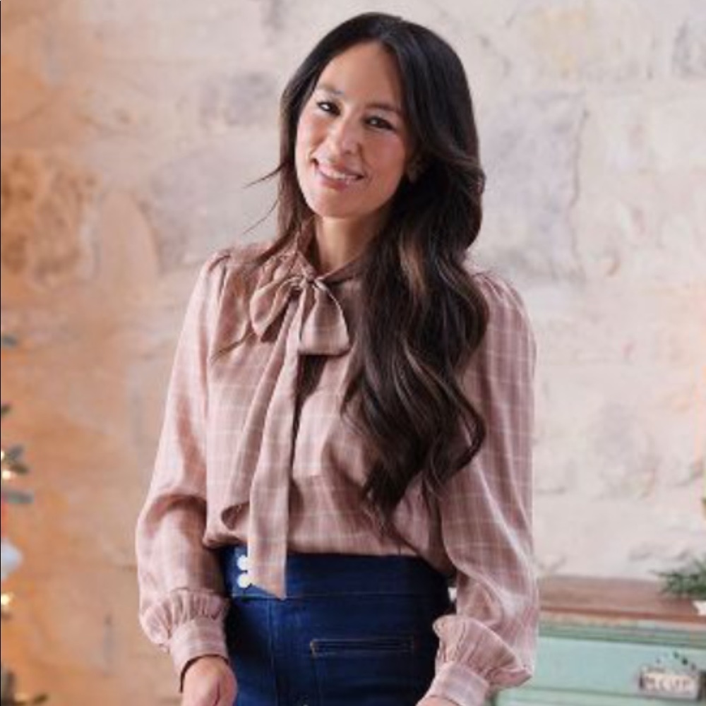 Mare mare x Anthropologie plaid blouse